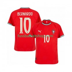 Günstige Fußball Trikotsatz Portugal Bernardo Silva 10 Herren Heimtrikot 2025-2026 Kurzarm