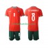 Günstige Fußball Trikotsatz Portugal Bruno Fernandes 8 Kinder Heimtrikot 2025-2026 Kurzarm