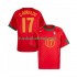 Günstige Fußball Trikotsatz Portugal Cristiano Ronaldo 17 2004 Retro Herren Heimtrikot Kurzarm