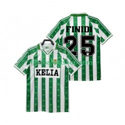 Günstige Fußball Trikotsatz Betis Sevilla FINIDI 25 1995 1996 Retro Herren Heimtrikot Kurzarm
