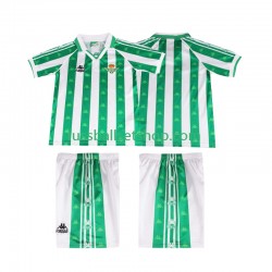 Günstige Fußball Trikotsatz Betis Sevilla 1996 1997 Retro Kinder Heimtrikot Kurzarm