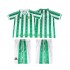 Günstige Fußball Trikotsatz Betis Sevilla 1996 1997 Retro Kinder Heimtrikot Kurzarm