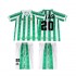 Günstige Fußball Trikotsatz Betis Sevilla Tomas Olias 20 1996 1997 Retro Kinder Heimtrikot Kurzarm
