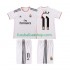 Günstige Fußball Trikotsatz Real Madrid BALE 11 2013 2014 Retro Kinder Heimtrikot Kurzarm