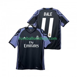 Günstige Fußball Trikotsatz Real Madrid Bale 11 2016 2017 Retro Herren Ausweichtrikot Kurzarm