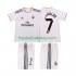 Günstige Fußball Trikotsatz Real Madrid Cristiano Ronaldo 7 2013 2014 Retro Kinder Heimtrikot Kurzarm