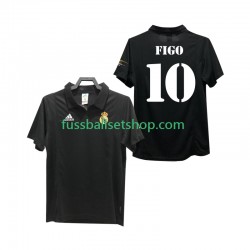 Günstige Fußball Trikotsatz Real Madrid FIGO 10 2003 Retro Herren Auswärtstrikot 2002 Kurzarm