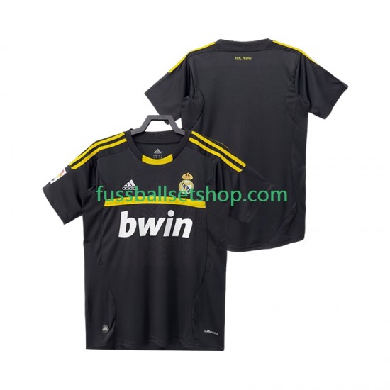 Günstige Fußball Trikotsatz Real Madrid 2012 Torwart Retro Herren Auswärtstrikot 2011 Kurzarm