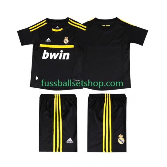 Günstige Fußball Trikotsatz Real Madrid -2012 Torwart Retro Kinder Heimtrikot 2011 Kurzarm