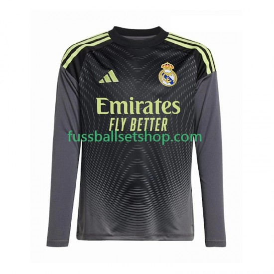 Günstige Fußball Trikotsatz Real Madrid Torwart Herren Ausweichtrikot 2025-2026 Langarm