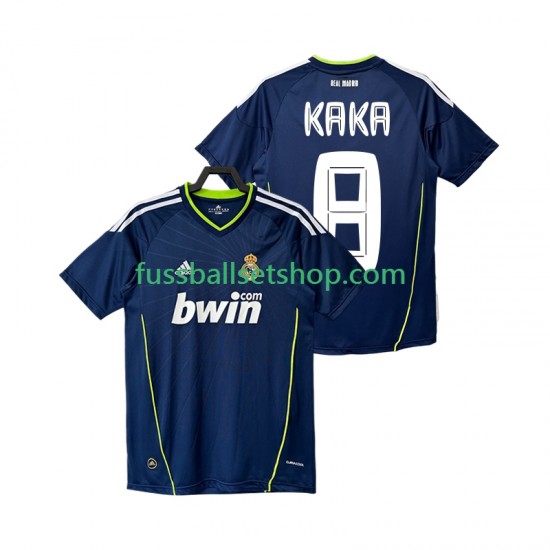 Günstige Fußball Trikotsatz Real Madrid KAKA 8 Retro Herren Auswärtstrikot 2011 2010 Kurzarm