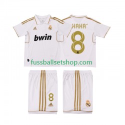 Günstige Fußball Trikotsatz Real Madrid KAKA 8 2012 Retro Kinder Heimtrikot 2011 Kurzarm