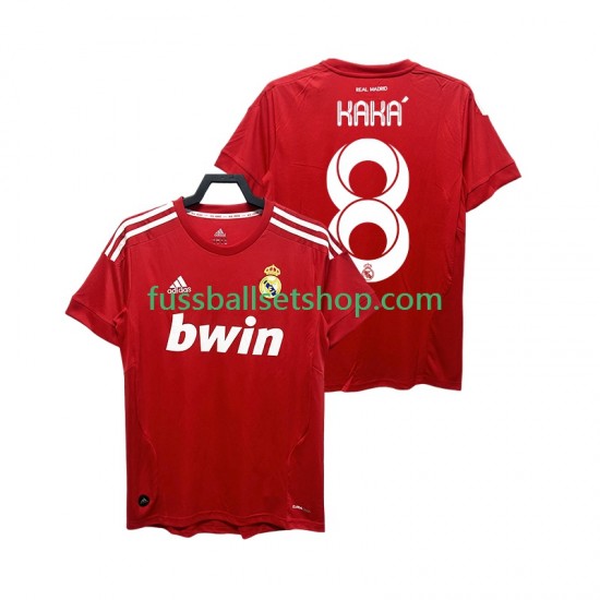 Günstige Fußball Trikotsatz Real Madrid KAKA 8 2012 Retro Herren Ausweichtrikot 2011 Kurzarm