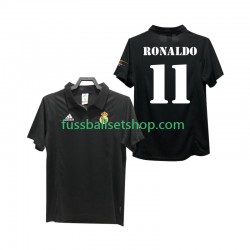 Günstige Fußball Trikotsatz Real Madrid RONALDO 11 2003 Retro Herren Auswärtstrikot 2002 Kurzarm