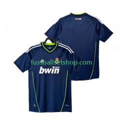 Günstige Fußball Trikotsatz Real Madrid Retro Herren Auswärtstrikot 2011 2010 Kurzarm