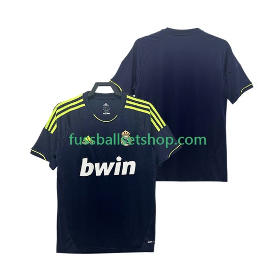 Günstige Fußball Trikotsatz Real Madrid 2012 2013 Retro Herren Auswärtstrikot Kurzarm