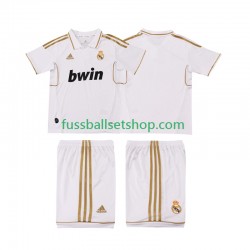 Günstige Fußball Trikotsatz Real Madrid 2012 Retro Kinder Heimtrikot 2011 Kurzarm