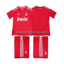 Günstige Fußball Trikotsatz Real Madrid 2012 Retro Kinder Ausweichtrikot 2011 Kurzarm