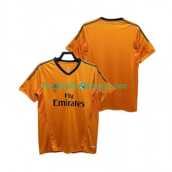 Günstige Fußball Trikotsatz Real Madrid 2013 2014 Retro Herren Ausweichtrikot Kurzarm