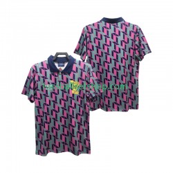 Günstige Fußball Trikotsatz Schottland 1988 1989 Retro Herren Auswärtstrikot Kurzarm