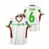Günstige Fußball Trikotsatz Senegal CISSE 6 Retro Herren Heimtrikot 2002 Kurzarm