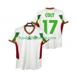 Günstige Fußball Trikotsatz Senegal COLY 17 Retro Herren Heimtrikot 2002 Kurzarm