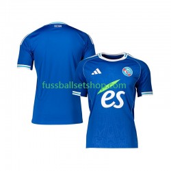 Günstige Fußball Trikotsatz Strasbourg Herren Heimtrikot 2025-2026 Kurzarm