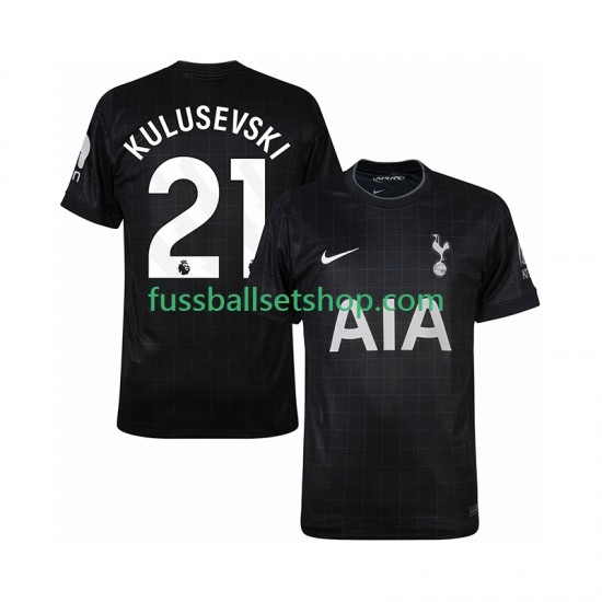 Günstige Fußball Trikotsatz Tottenham Hotspur Kulusevski 21 Herren Auswärtstrikot 2025-2026 Kurzarm