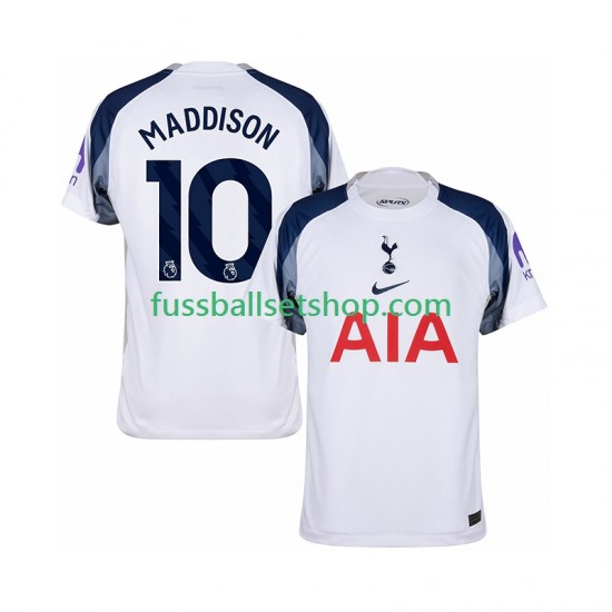 Günstige Fußball Trikotsatz Tottenham Hotspur Maddison 10 Herren Heimtrikot 2025-2026 Kurzarm