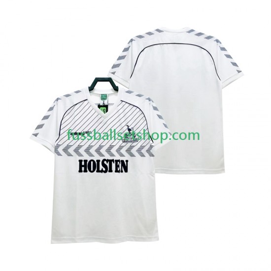 Günstige Fußball Trikotsatz Tottenham Hotspur 1986 Retro Herren Heimtrikot Kurzarm