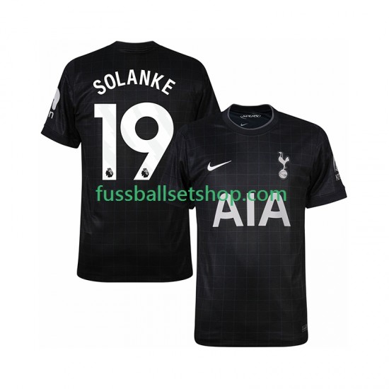 Günstige Fußball Trikotsatz Tottenham Hotspur Solanke 19 Herren Auswärtstrikot 2025-2026 Kurzarm