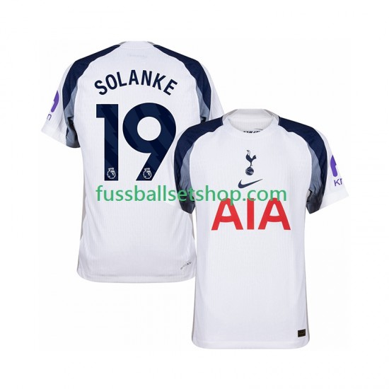 Günstige Fußball Trikotsatz Tottenham Hotspur Solanke 19 Herren Heimtrikot 2025-2026 Kurzarm