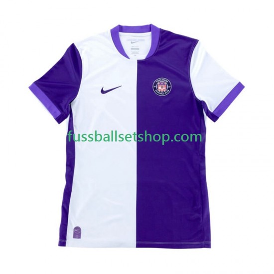 Günstige Fußball Trikotsatz Toulouse FC Herren Heimtrikot 2025-2026 Kurzarm