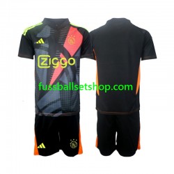 Günstige Fußball Trikotsatz Ajax Amsterdam Torwart Kinder Heimtrikot 2024-2025 Kurzarm