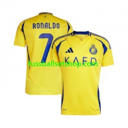 Günstige Fußball Trikotsatz Al Nassr Cristiano Ronaldo 7 Herren Heimtrikot 2024-2025 Kurzarm