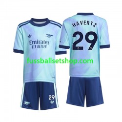 Günstige Fußball Trikotsatz Arsenal Havertz 29 Kinder Ausweichtrikot 2024-2025 Kurzarm