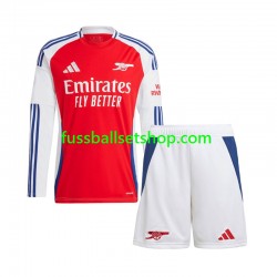 Günstige Fußball Trikotsatz Arsenal Kinder Heimtrikot 2024-2025 Langarm