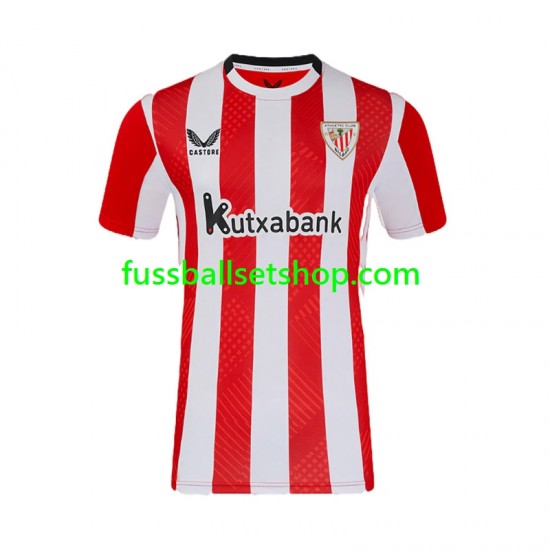 Günstige Fußball Trikotsatz Athletic Bilbao Herren Heimtrikot 2024-2025 Kurzarm