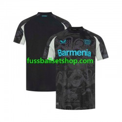 Günstige Fußball Trikotsatz Bayer 04 Leverkusen Herren Ausweichtrikot 2024-2025 Kurzarm