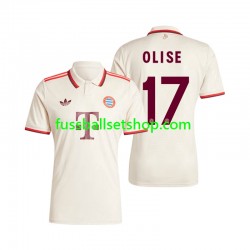 Günstige Fußball Trikotsatz FC Bayern München Olise 17 Herren Ausweichtrikot 2024-2025 Kurzarm