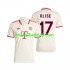 Günstige Fußball Trikotsatz FC Bayern München Olise 17 Herren Ausweichtrikot 2024-2025 Kurzarm