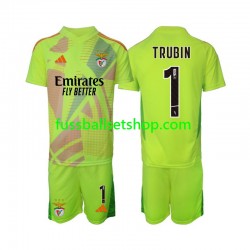 Günstige Fußball Trikotsatz Benfica Anatolij Trubin 1 Torwart Kinder Heimtrikot 2024-2025 Kurzarm