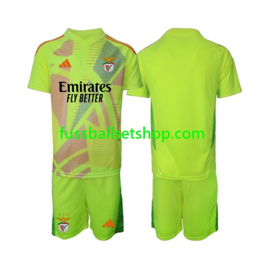 Günstige Fußball Trikotsatz Benfica Torwart Kinder Heimtrikot 2024-2025 Kurzarm
