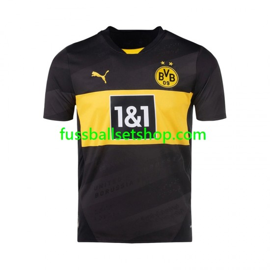 Günstige Fußball Trikotsatz Borussia Dortmund Herren Auswärtstrikot 2024-2025 Kurzarm