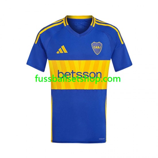 Günstige Fußball Trikotsatz Boca Juniors Herren Heimtrikot 2024-2025 Kurzarm