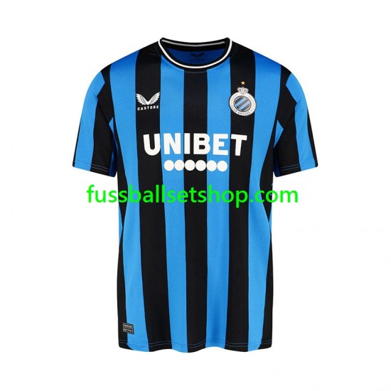 Günstige Fußball Trikotsatz Club Brugge Herren Heimtrikot 2024-2025 Kurzarm
