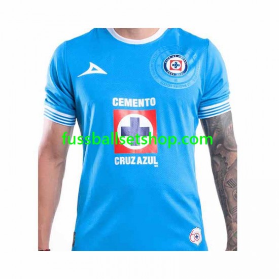 Günstige Fußball Trikotsatz Cruz Azul Herren Heimtrikot 2024-2025 Kurzarm