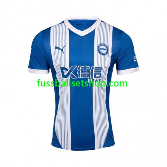 Günstige Fußball Trikotsatz Deportivo Alaves Herren Heimtrikot 2024-2025 Kurzarm