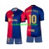 Günstige Fußball Trikotsatz FC Barcelona Ansu Fati 10 Kinder Heimtrikot 2024-2025 Kurzarm