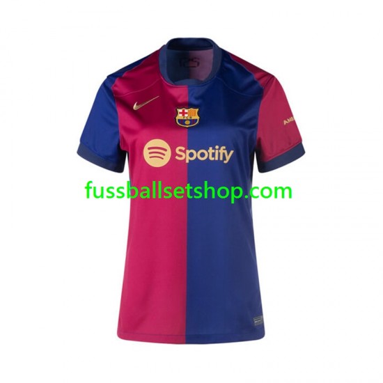Günstige Fußball Trikotsatz FC Barcelona Frauen Heimtrikot 2024-2025 Kurzarm